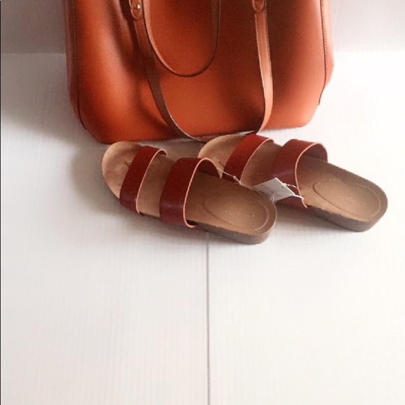 Cognac shoulder bag - Picture 7 of 7